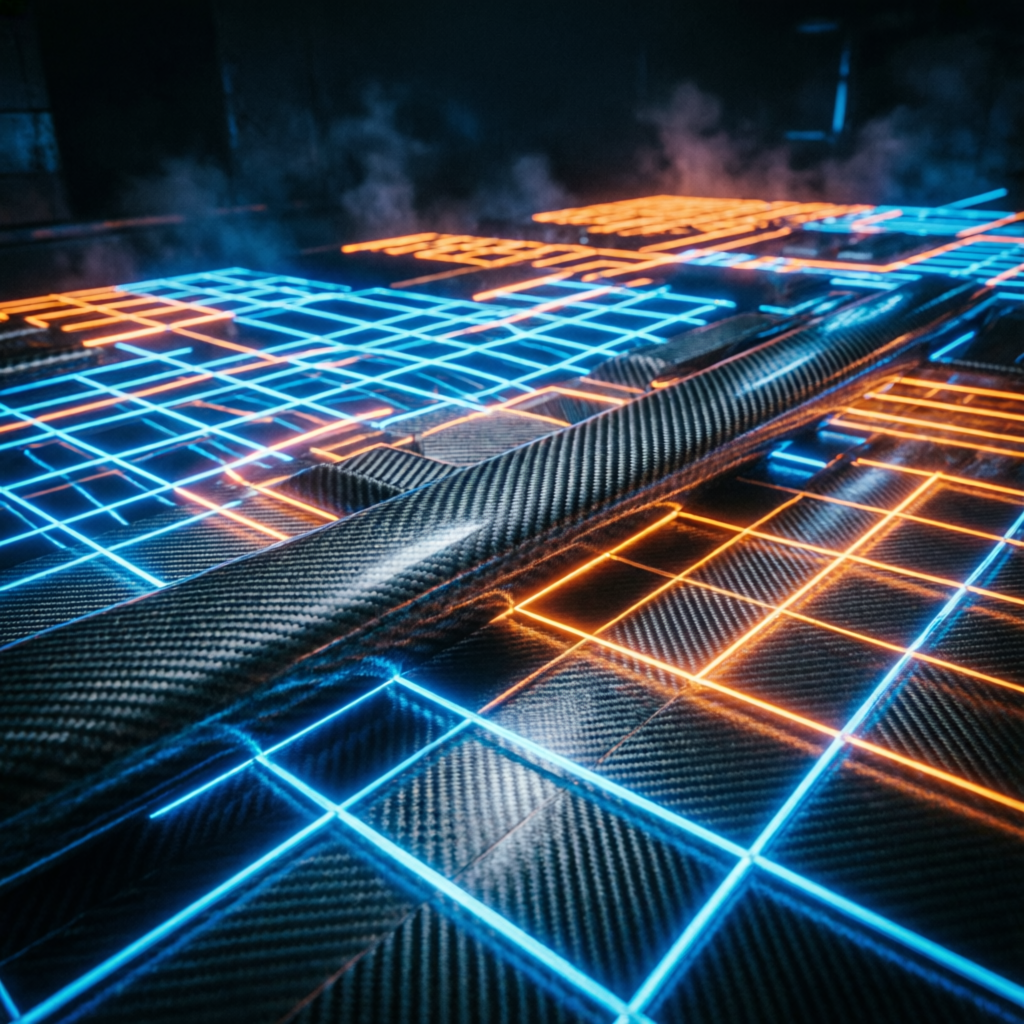 Futuristic carbon fiber coating technology